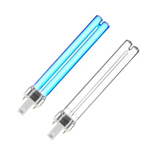 2 Pack 13 Watts UV UVC G23 Base Germicidal Ultraviolet Light Bulb Compatible w/Jebao Pond Sunsun Grech, UV Light for Pond
