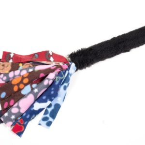 Faux Fur Toy with Fleece Strips