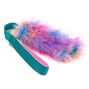 Rainbow Faux Fur Tug